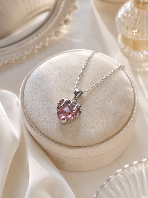 Silver Amoura Kolye
